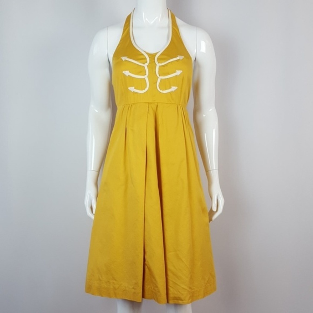 Anthropologie Floreat "Anchors Aweigh" Dress